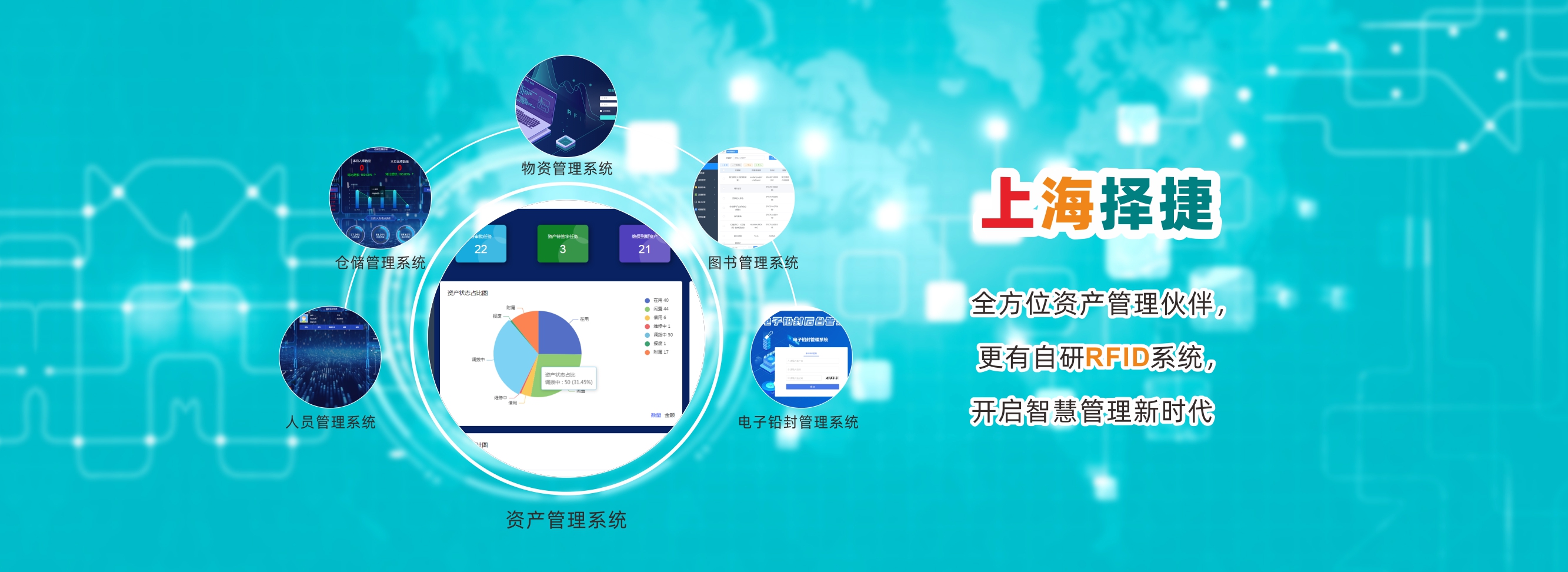 擇捷智能將RFID技術(shù)融入多樣場(chǎng)景，開(kāi)啟智能便捷的全新模式。