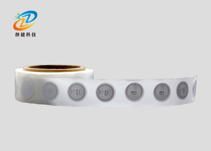 高頻易碎標(biāo)簽FM1108 直徑25mm實(shí)拍展示圖二
