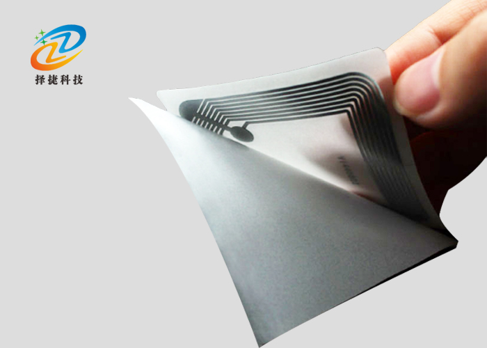 高頻易碎標(biāo)簽 I-code X 50*50mm實(shí)拍展示圖二