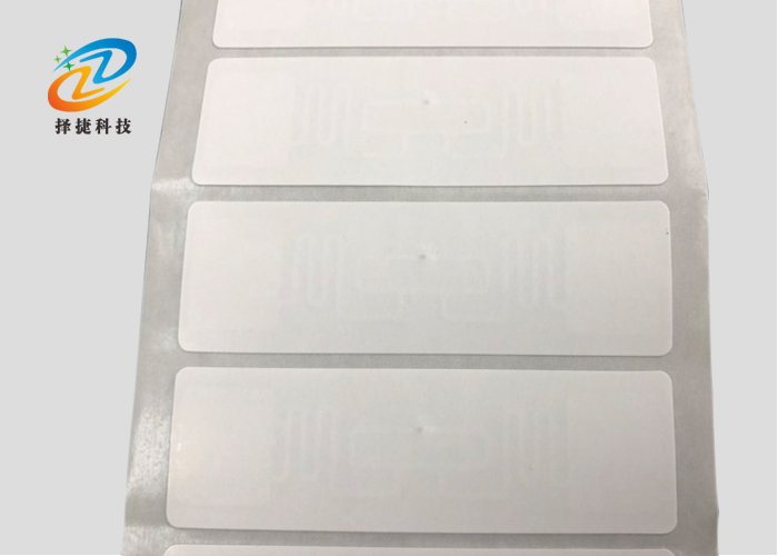 不干膠電子標簽（白標簽）70*17mm產(chǎn)品實拍展示三